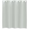 vidaXL Tende in Voile con Occhielli 2 pz Grigio Chiaro 140x140 cm