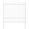 vidaXL Recinzione per Giardino 8 pcs Bianco 170 x 215 cm