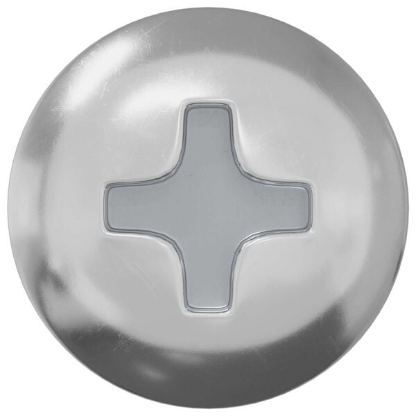 vidaXL Viti in Legno 8451 pcs Argento Acciaio