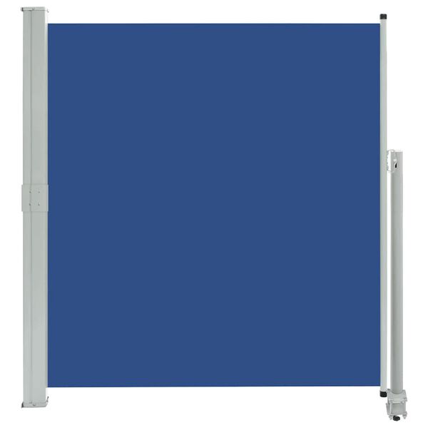 vidaXL Tenda da Sole Laterale Retrattile per Patio 140x300 cm Blu