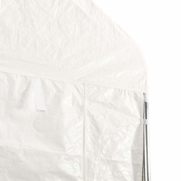 vidaXL Gazebo con Tetto Bianco 2,28x2,23x2,69 m in Polietilene