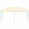 vidaXL Tenda Pieghevole Pop-Up 3x6 m Bianco Crema