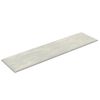 vidaXL Pannelli Murali 12 pz Crema 60x15 cm Velluto 1,08 m²