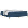 vidaXL Struttura del letto Blu 180 x 200 cm Tessuto