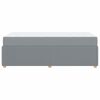vidaXL Struttura del letto Grigio chiaro 90 x 200 cm Tessuto