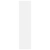 vidaXL Armadio Bianco 50x50x200 cm in Legno Multistrato