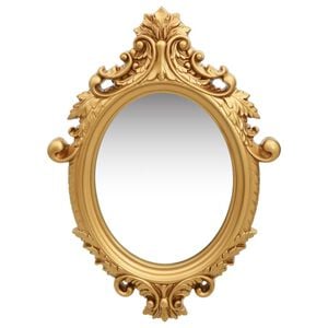 vidaXL Specchio da Parete Stile Castello 56x76 cm Oro