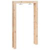 vidaXL Doccia da esterno Naturale 137 x 23 x 226 cm