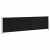 vidaXL Tenda Laterale Retrattile per Patio 140x514 cm Nera