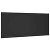 vidaXL Testiera per Letto Nera 200x1,5x80 cm in Legno Multistrato