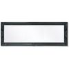 vidaXL Specchio da Parete Stile Barocco 140x50 cm Nero