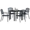 vidaXL Set da Pranzo per Giardino 5 pcs Antracite