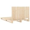 vidaXL Giroletto con Testiera 140x200 cm in Legno Massello di Pino