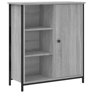 vidaXL Credenza Grigio Sonoma 70x30x80 cm in Legno Multistrato