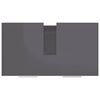 vidaXL Mobile da Bagno Grigio Lucido 60x33x61 cm in Legno Multistrato