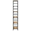 vidaXL Libreria Rovere artigianale 50 x 33 x 188,5 cm