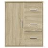 vidaXL Credenze 2 pz Rovere Sonoma 60x31x70 cm in Legno Multistrato