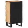 vidaXL Credenza 40x34x75 cm in Legno Massello di Mango Grezzo