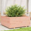 vidaXL Fioriera da Giardino 110x110x49,5 cm Legno Massello di Douglas