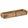 vidaXL Vassoio 4 pcs Marrone 57 x 15 x 9 cm Legno Recuperato Massello
