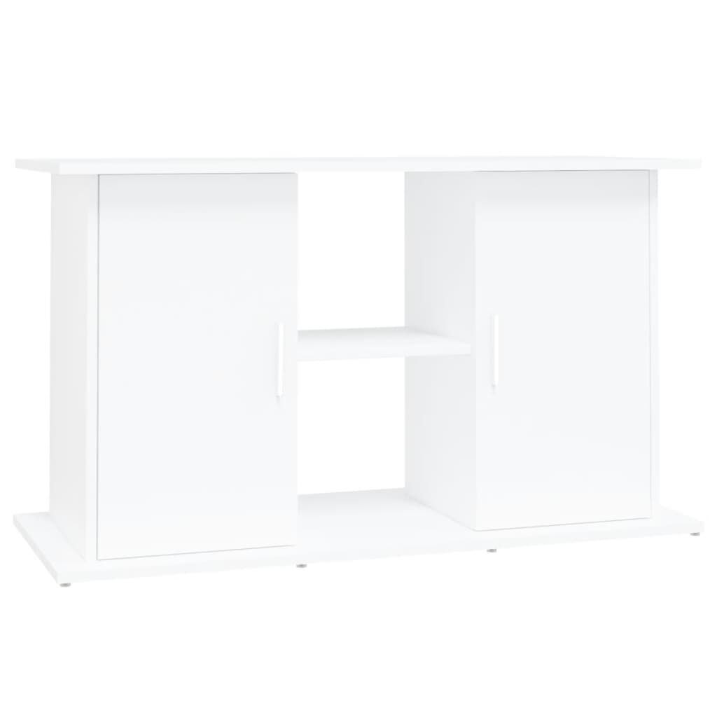 Supporto Per Acquario In Legno Multistrato - 101x41x58 Cm Bianco, Con Ante - Foto 7