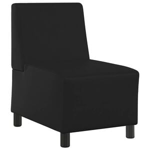 vidaXL | Unit&agrave; di Divano Modulare Senza Braccioli | Nero 55 x 74 x 82 cm