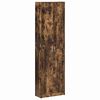 vidaXL Guardaroba Rovere fum&eacute; 55 x 25 x 189 cm Legno ingegnerizzato