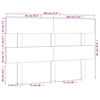 vidaXL Testiera per Letto Bianca 184x3x81 cm in Legno Massello di Pino