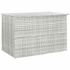 vidaXL Baule da Giardino Grigio Chiaro 150x100x100 cm in Polyrattan