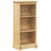 vidaXL Libreria Corona 46x29x100 cm in Legno Massello di Pino