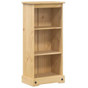 vidaXL Libreria Corona 46x29x100 cm in Legno Massello di Pino