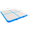 vidaXL Tappetino Ginnastica Gonfiabile con Pompa 200x200x10 cm PVC Blu