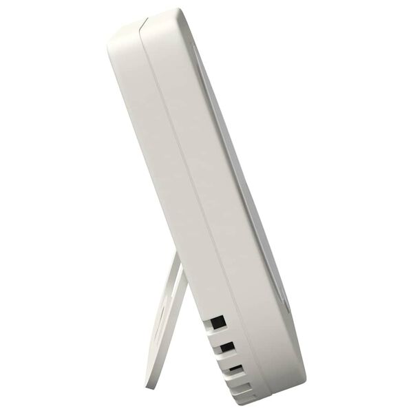 vidaXL Igrometro Termo Bianco 7,5 x 7,5 x 1,2 cm ABS