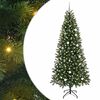 vidaXL Albero di Natale artificiale Verde 240 cm PE e PVC