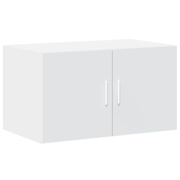 vidaXL Mobile a Parete Bianco 70x42,5x40 cm in Legno Multistrato