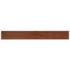 vidaXL Soglia della Finestra Legno Marrone 100 x 15 x 4,5 cm PVC