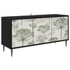 vidaXL Mobile TV GOTHA 102 x 33 x 51 cm Rovere Nero