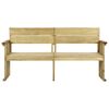vidaXL Panchina da Giardino 172 cm in Legno di Pino Impregnato