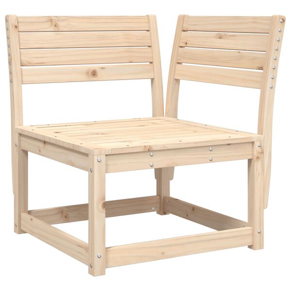 vidaXL Set Salotto da Giardino 8 pz in Legno Massello di Pino