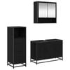 vidaXL Set di mobili per il bagno con cassetto 2 pcs Legno vecchio