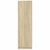 vidaXL Armadio Corridoio Rovere Sonoma 55x25x189 cm Legno Multistrato