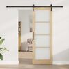 vidaXL Porta scorrevole ORKDAL Naturale 73,5 x 211 cm
