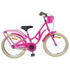 vidaXL Bicicletta per Bambini 24 Pollici per 8-12 anni Rosa scuro