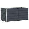 vidaXL Fioriera Antracite 160 x 80 x 75 cm Acciaio