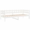 vidaXL Dormeuse senza Materasso Bianca 90x190 cm Legno Massello Pino
