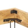 vidaXL Giroletto in Legno Massello di Mango 200x200 cm
