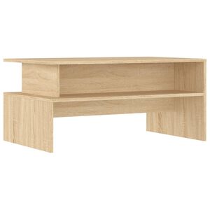 vidaXL Tavolino Salotto Rovere Sonoma 90x55x42,5 cm Legno Multistrato