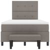 vidaXL Letto a molle con materasso Talpa 120 x 190 cm Tessuto