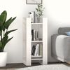 vidaXL Libreria/Divisorio Bianco 41x35x91 cm in Legno Massello di Pino