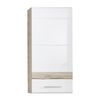 Trendteam Armadietto da Parete Set-One Bianco e Rovere Chiaro San Remo